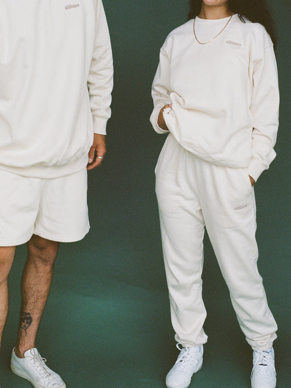 Lounger Trackpant - Cream