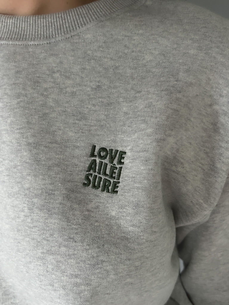 Daily Crew - Grey Marle (Love Logo)