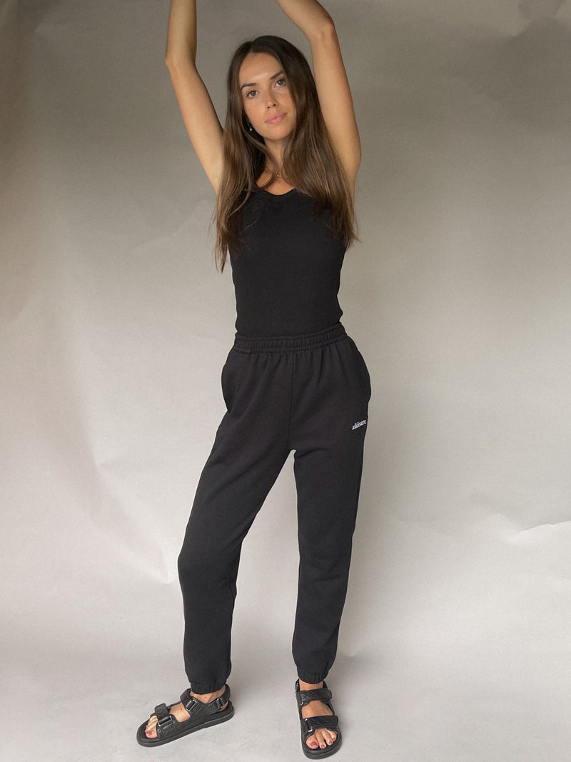 Lounger Trackpant - Black