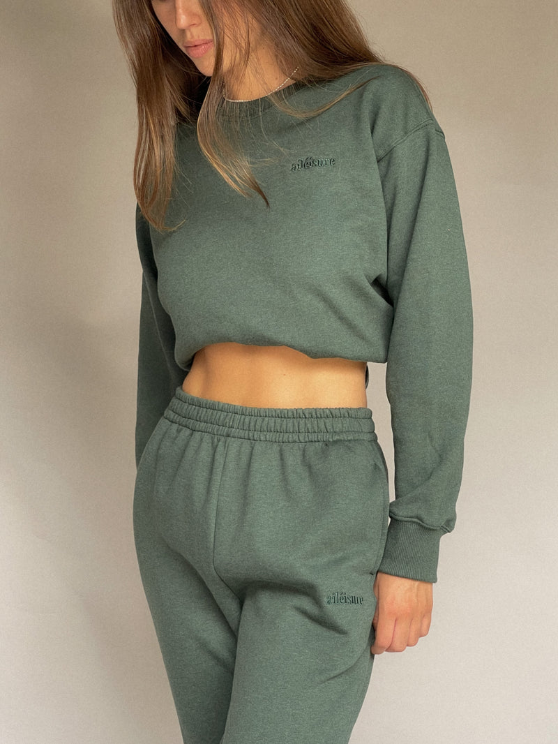 Lounger Trackpant - Pine Green